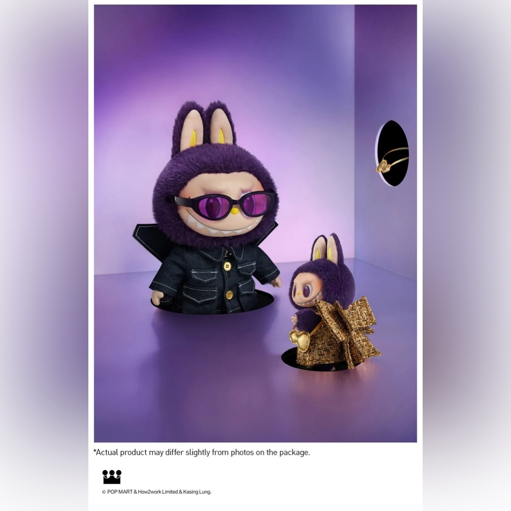 Labubu x Pronounce Vinyl Plush Hanging Card - Picture 12 of 12